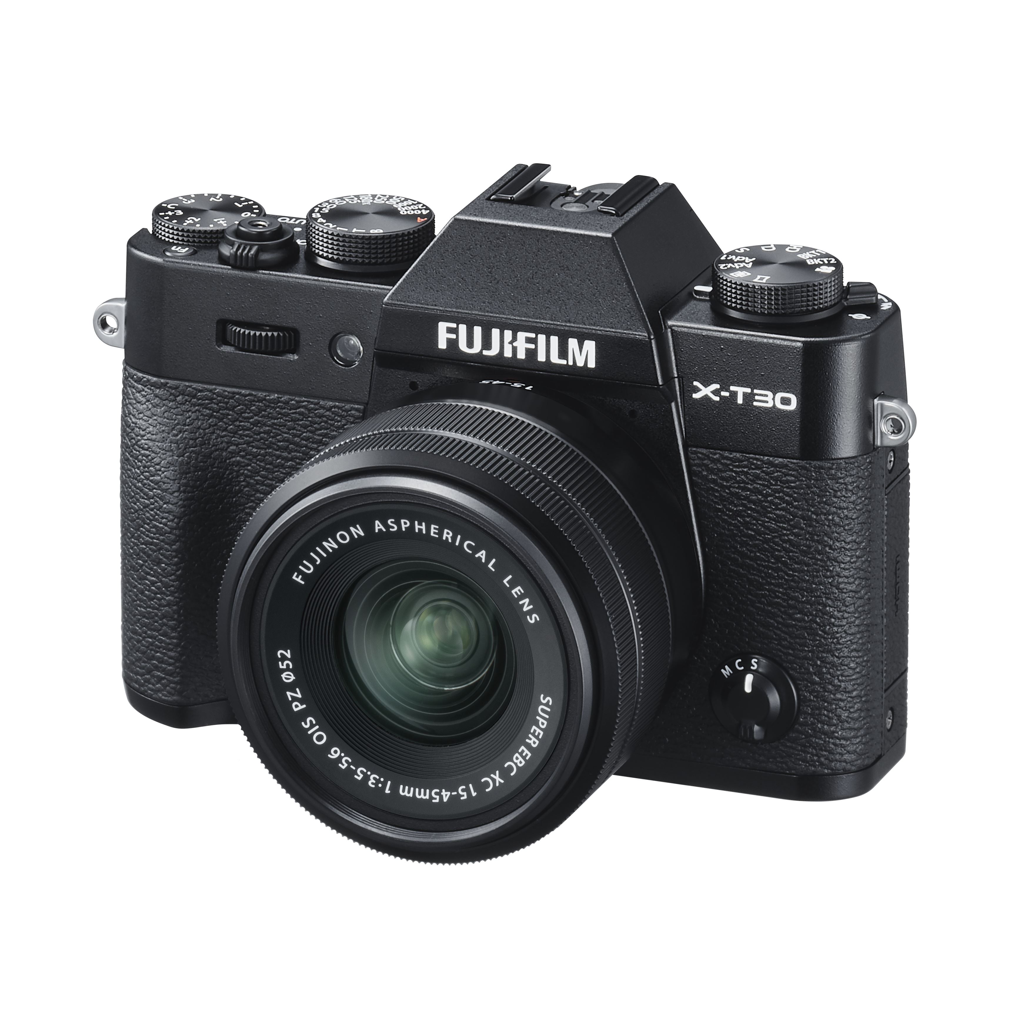 Fujifilm X-T30 Black with XC 15-45 OIS Pz | Henry's