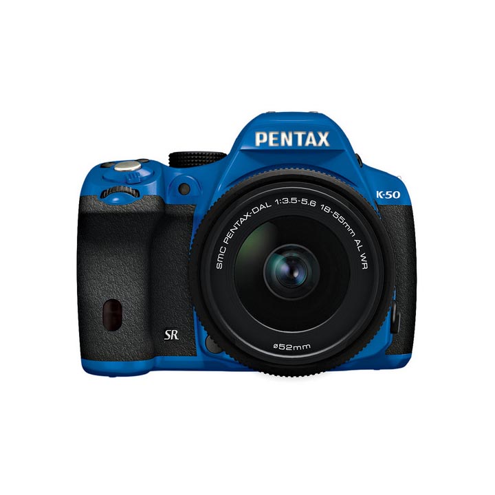 Pentax K-50 with Dal 18-55WR Blue/Black (046) | Henry's