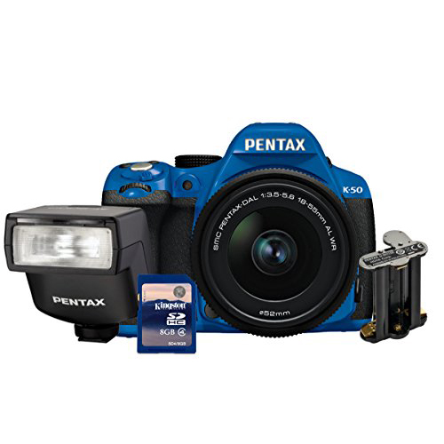 Pentax K-50 with 18-55WR Blue Value Kit | Henry's