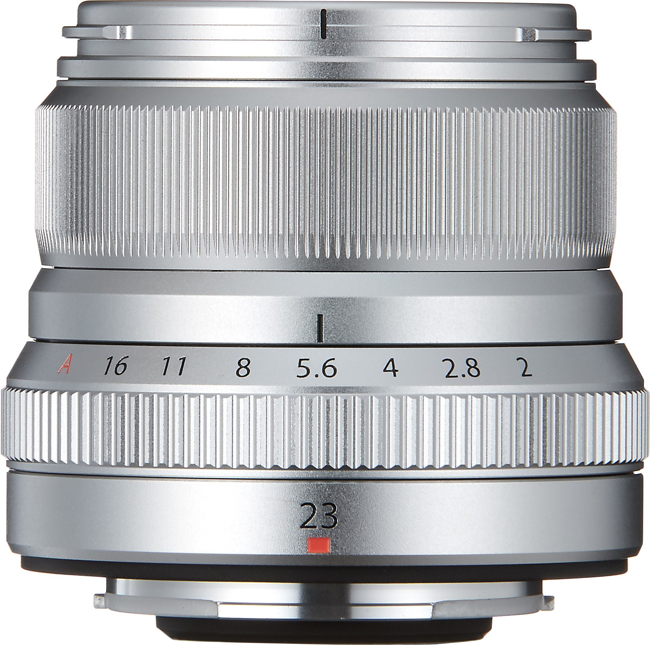 Fujinon XF 23mm f/2.0R WR Lens Silver