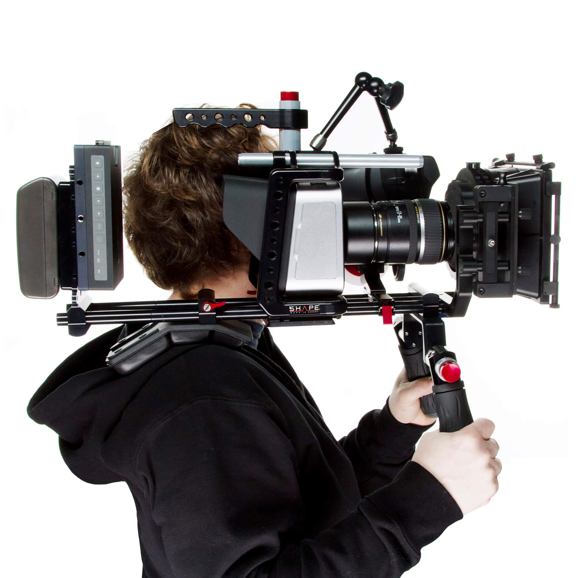 Open Box Shape Blackmagic Shoulder Mount | Henry's