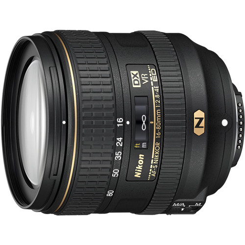 ニコン AF-S DX NIKKOR 16-80mm f/2.8-4E EDVR USED Nikon AF-S DX 16-80 f/2.8-4E ED VR Lens | Henry's