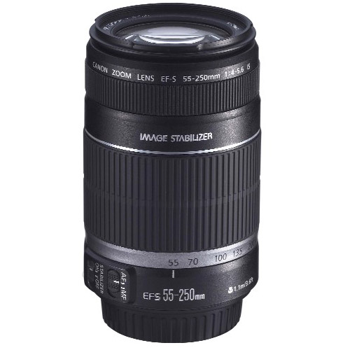 Used Canon EF-S 55-250mm f/4-5.6 IS II Lens | Henry's