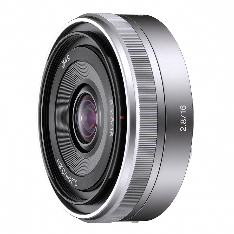 SONY 16mm/f2.8単焦点レンズNEXシリーズ　ソニー　SEL16F28 Sony SEL 16mm f/2.8 Lens (NEX) | Henry's