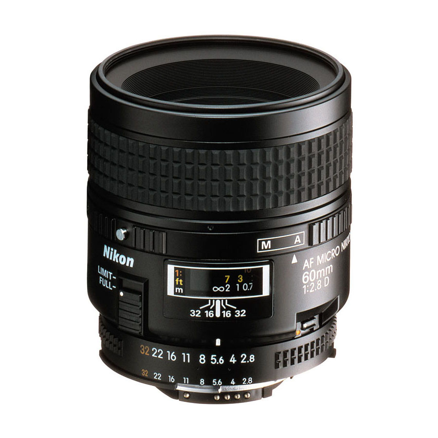 【L2389】 Nikon AF NIKKOR MICRO 60mm 2.8 D Nikon AF Micro-NIKKOR 60mm f/2.8D Lens for Nikon DSLR