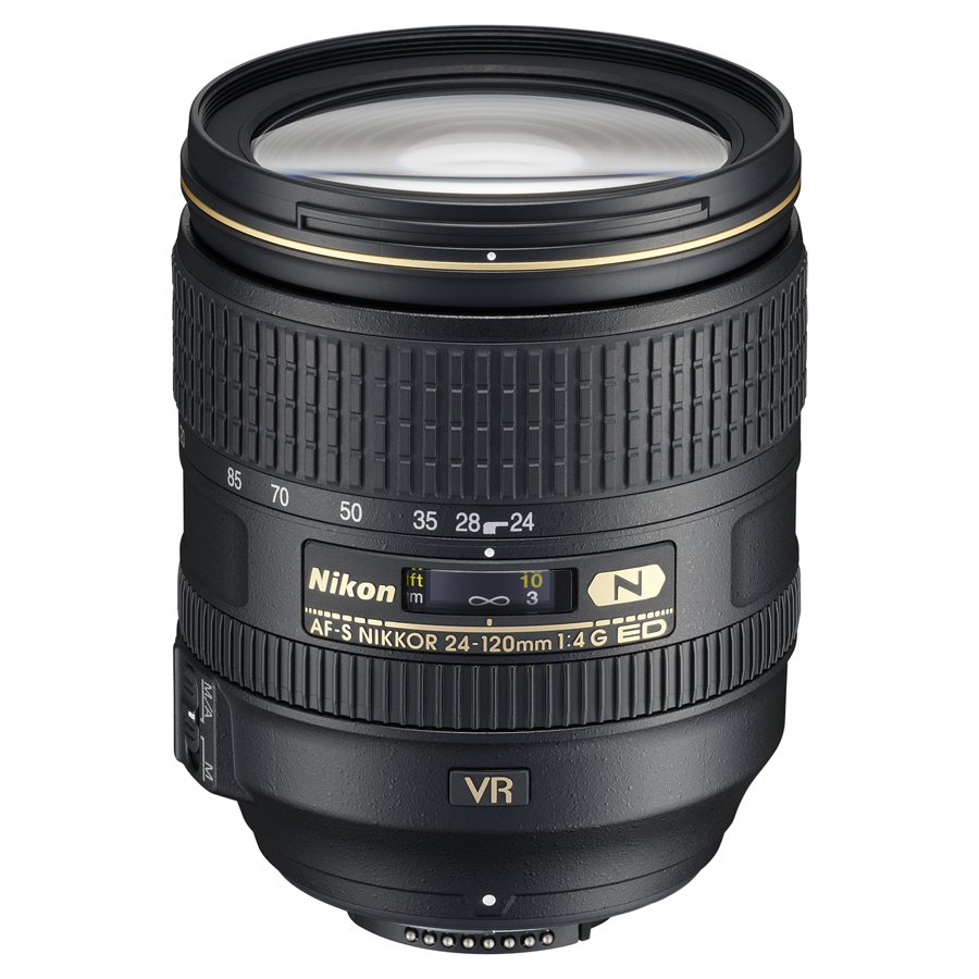 Nikon AF-S Nikkor 24-120mm f/4G ED VR Lens