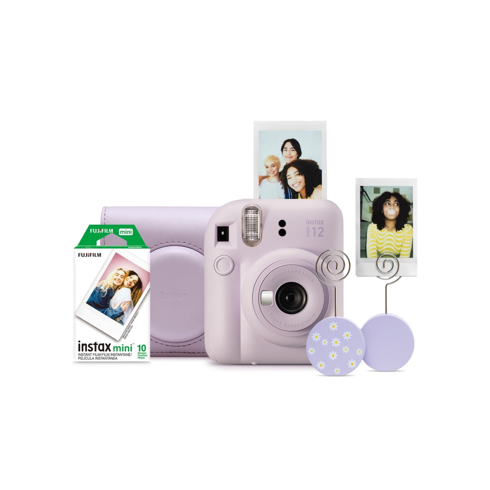 FUJIFILM INSTAX Mini 12 Instant Camera Gift Set - Lilac Purple