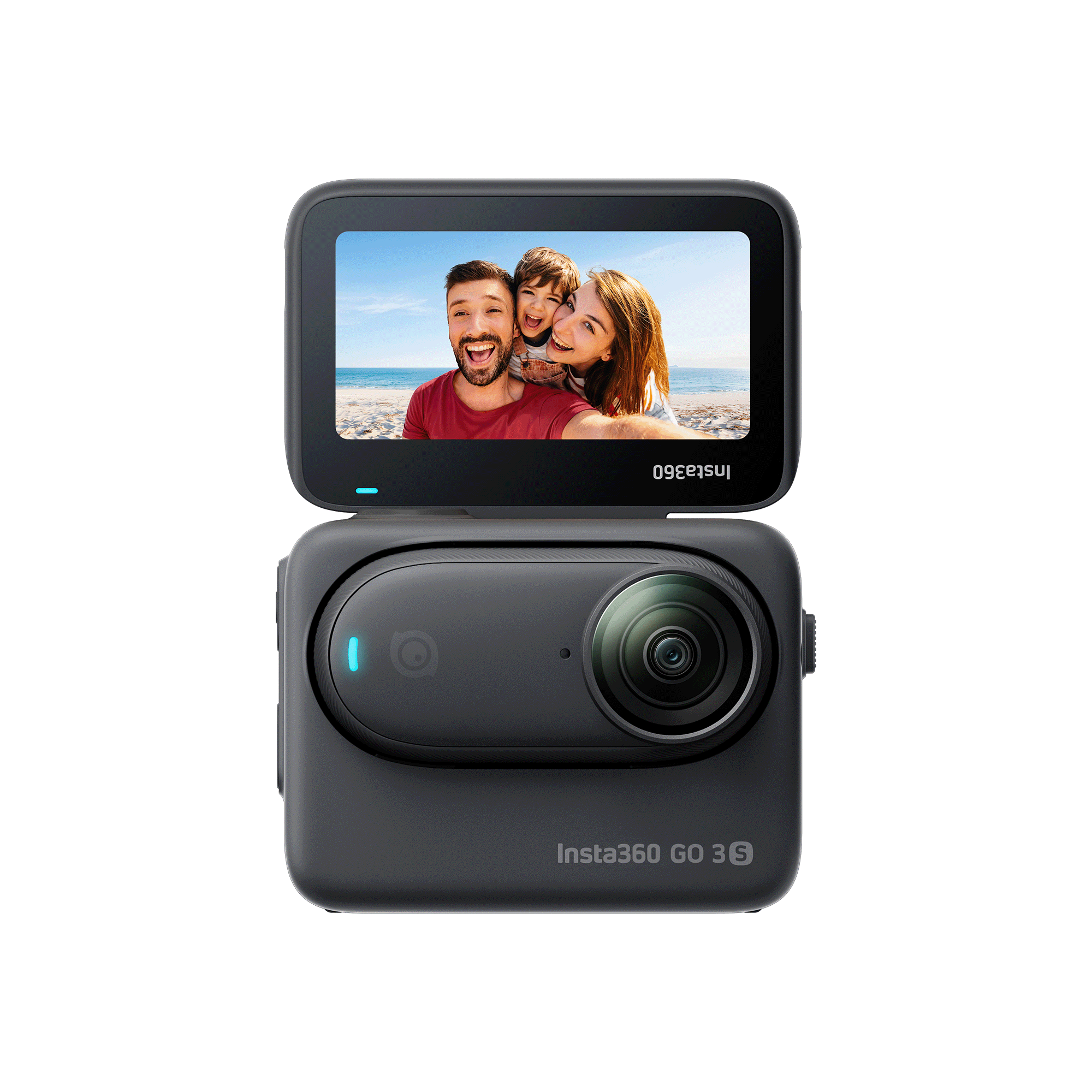 Insta360 GO 3S - 128 GB White GO 3S Camera Only 4K Tiny Portable Vlogging  Camera, Hands-Free POVs, Mount Anywhere, Stabilization, 140 Min Battery 