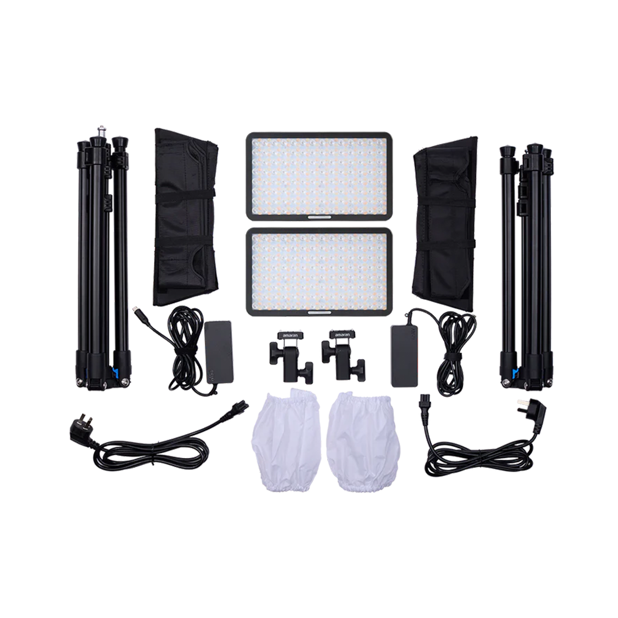 Amaran Pano 60c RGB COB Mobile Light Panel(Charcoal) 2-Light | Henry's