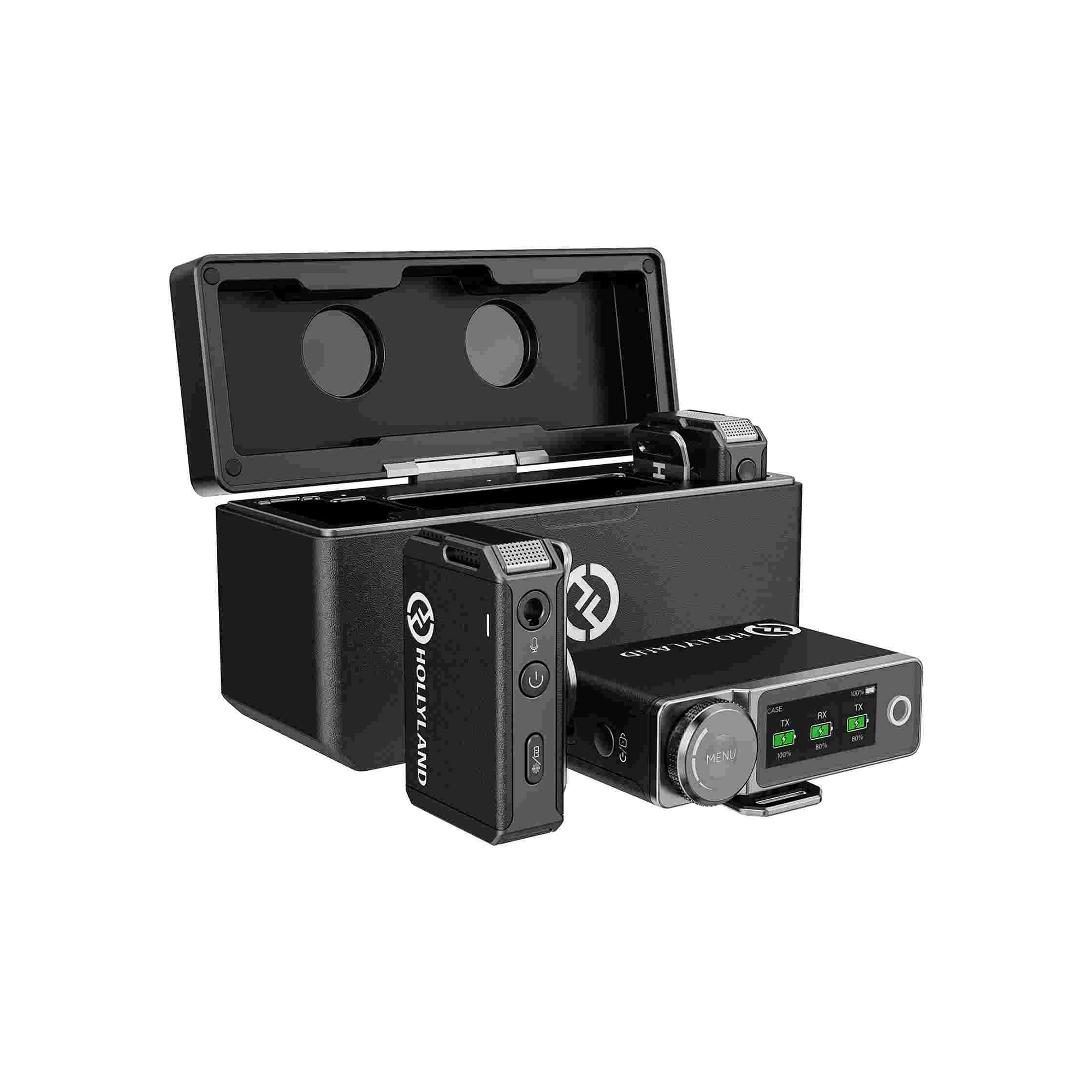 Hollyland LARK MAX Duo 2-Person Wireless Microphone System | Henry's