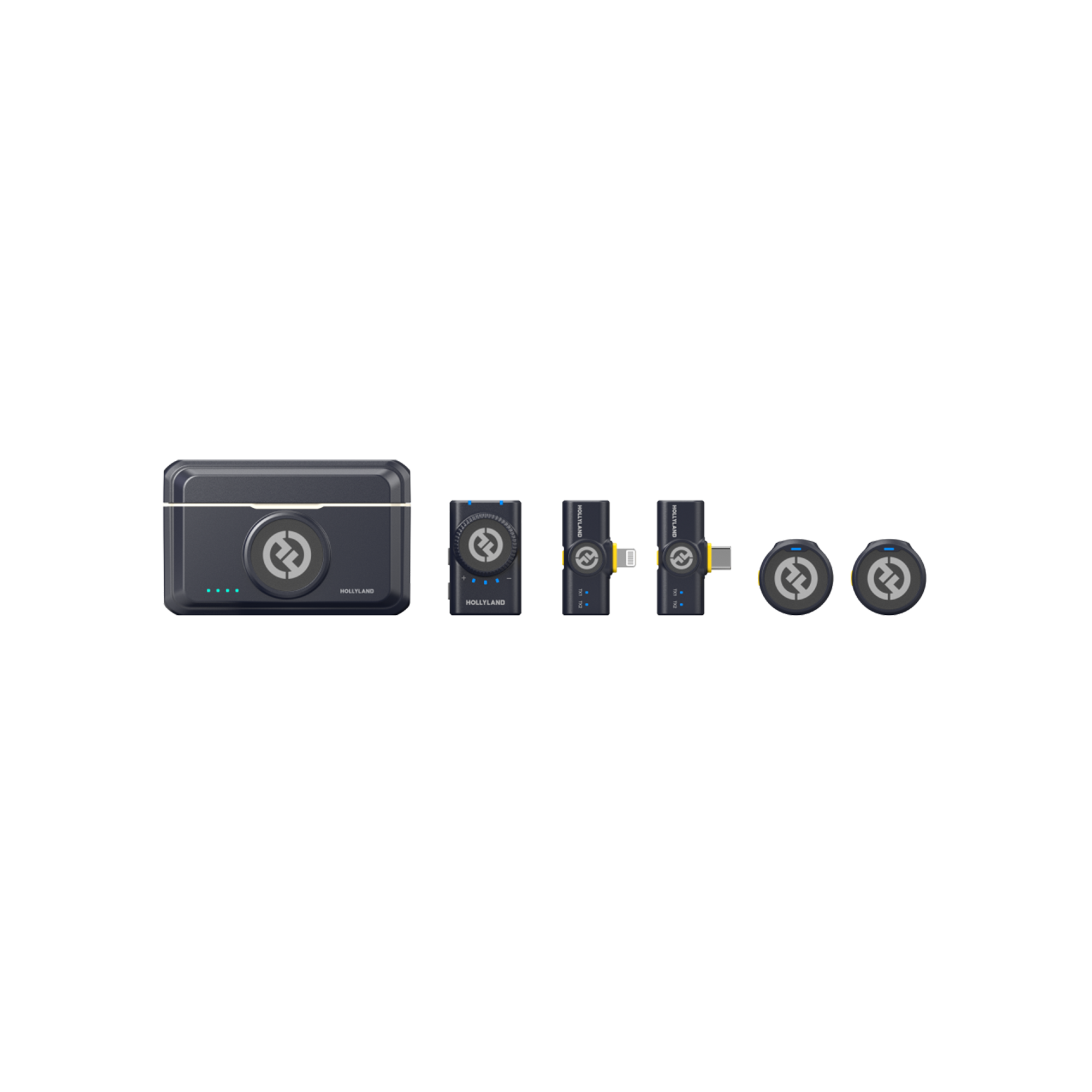 Hollyland LARK M2 DUO 2-Person Wireless Combo Microphone
