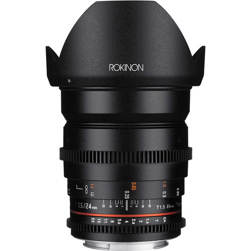レンズ(単焦点) rokinon 24mm t1.5 Rokinon 24mm T1.5 DS Cine Lens | Henry's