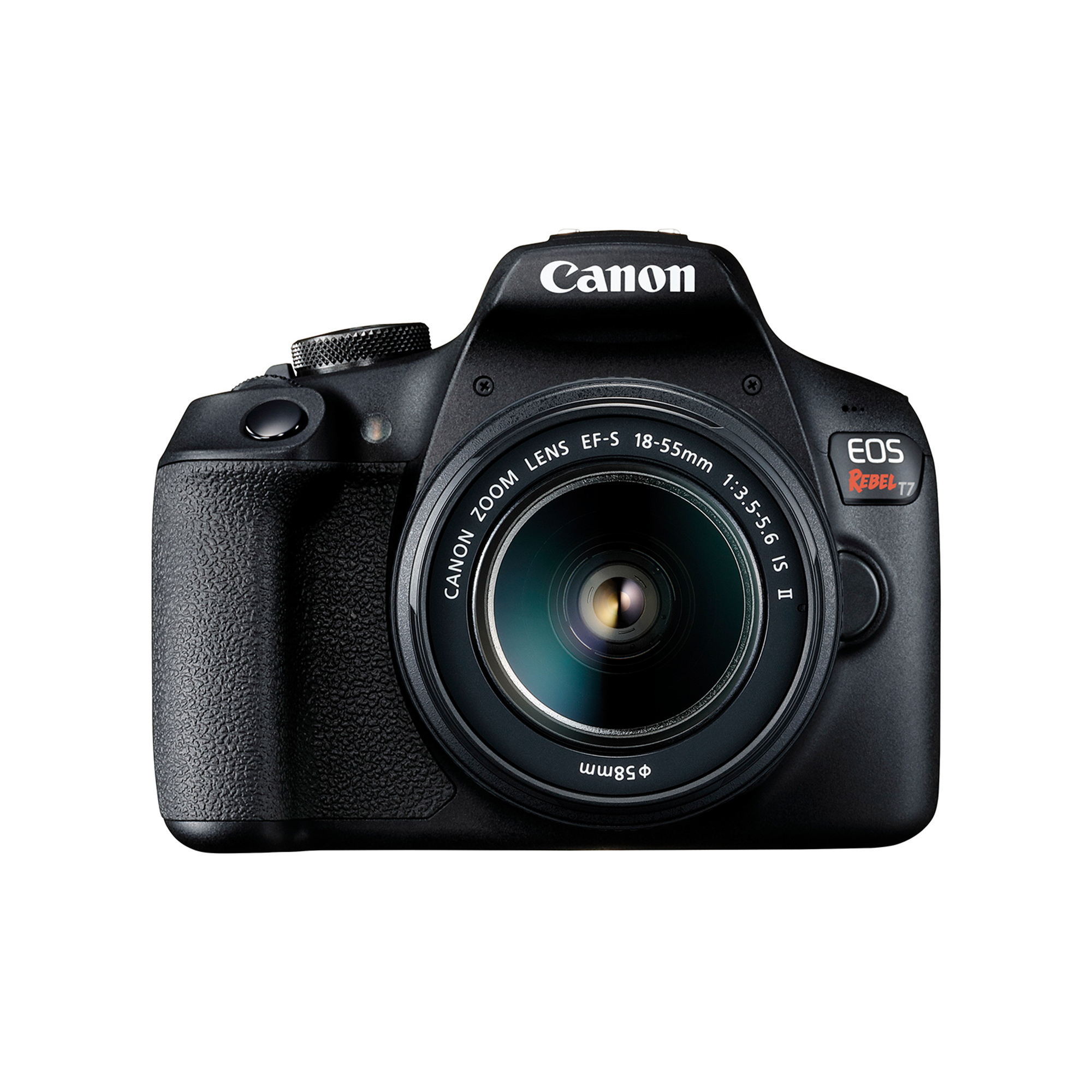 canon eos rebel t7 with 18 55 is ii lens