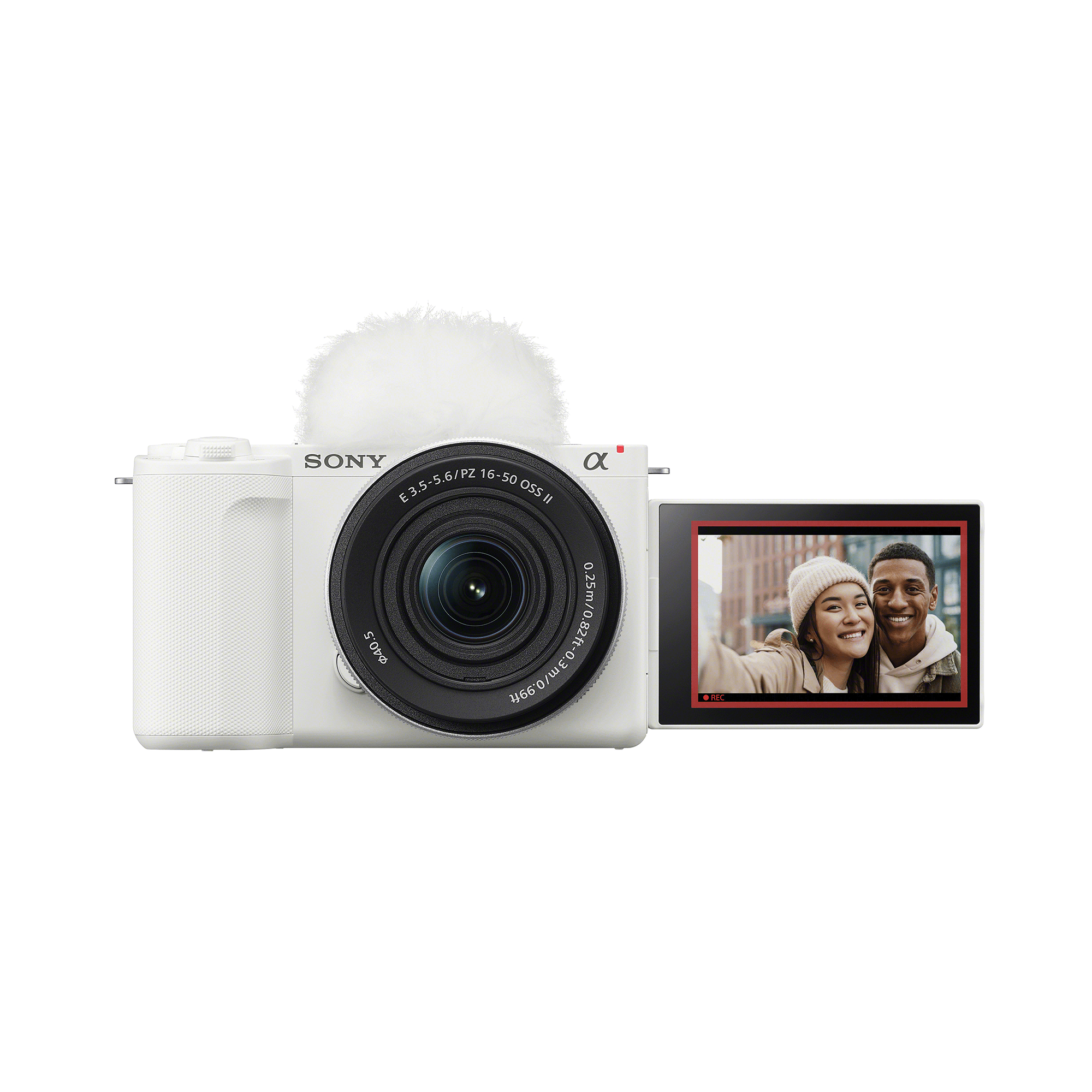 SONY ZV-E10 ホワイト Sony Alpha ZV-E10 II with 16-50mm PZ II Lens White | Henry's