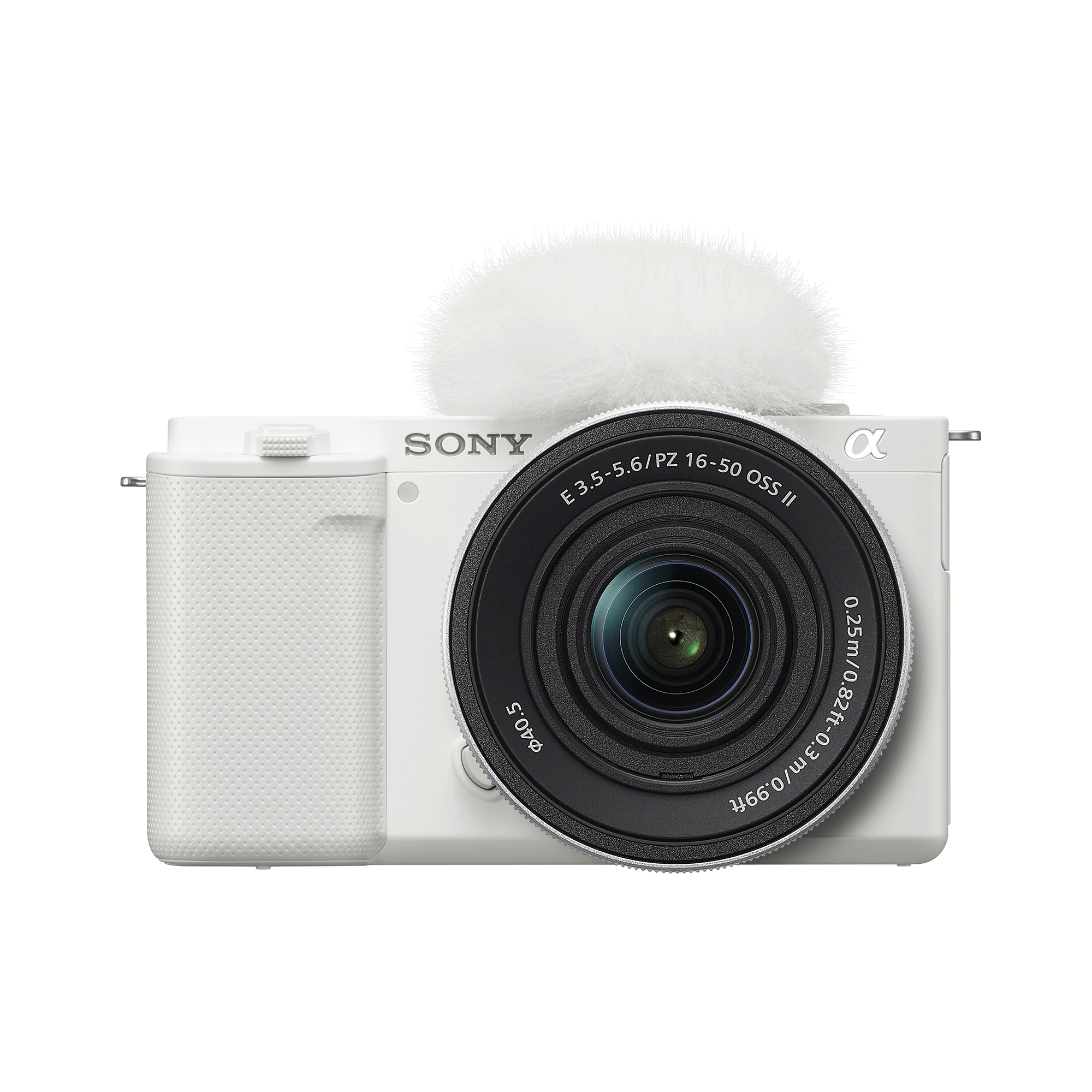 Sony Alpha ZV-E10K White with E PZ 16–50mm F3.5–5.6 OSS II | Henry's