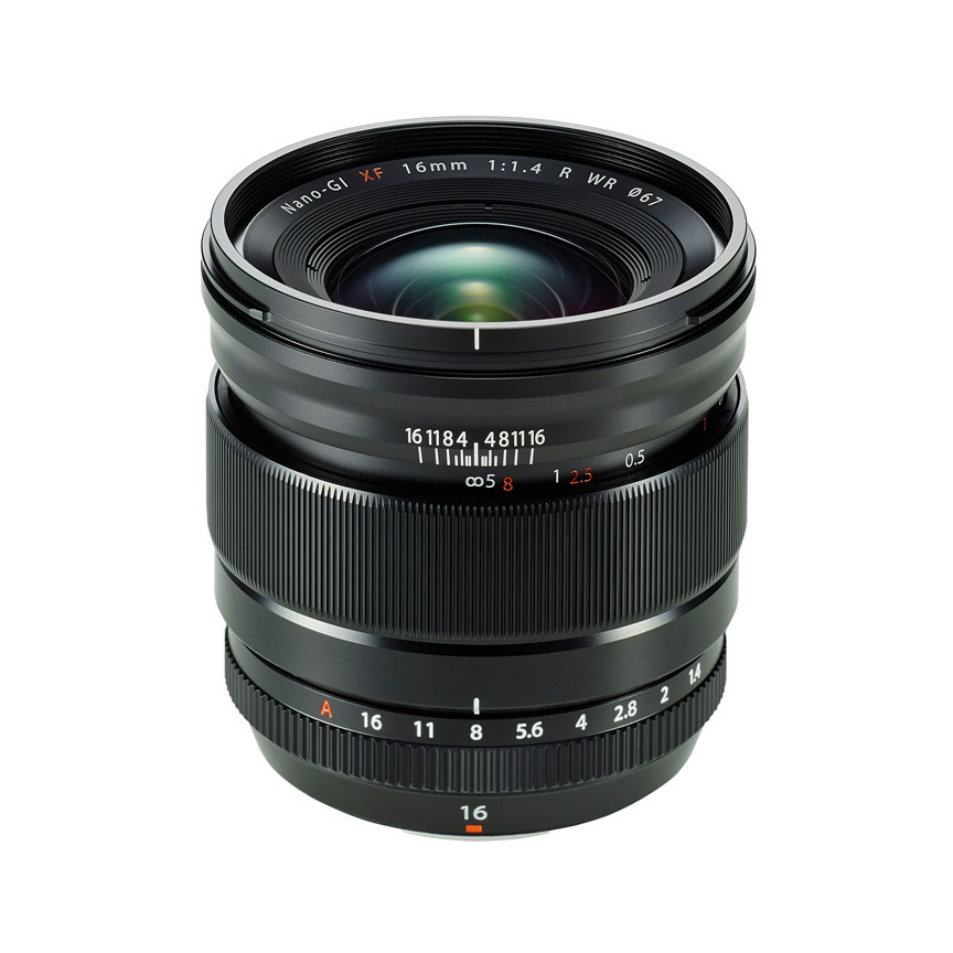 Fujinon XF 16mm f/1.4 WR Lens