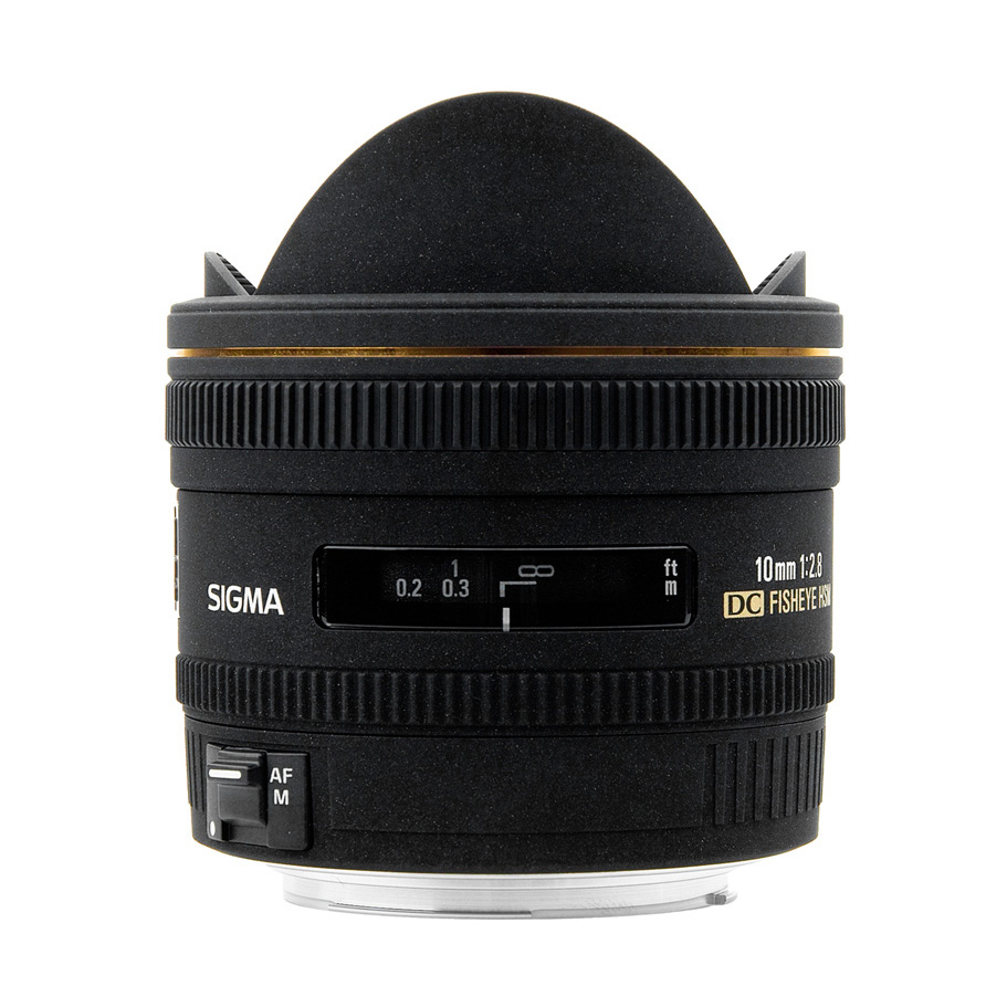 セットアップ f/2.8 10mm Sigma EX Henry's | Fisheye DC レンズ(単焦点)