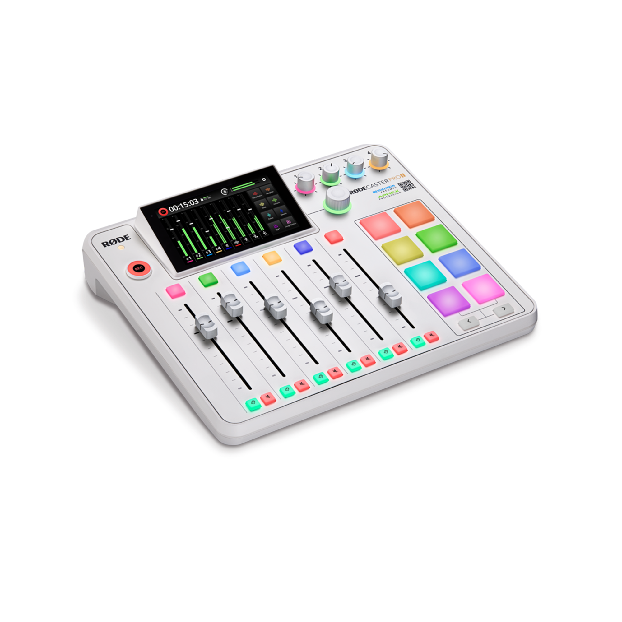 RODE RODECaster Pro II Audio Production Studio White | Henry's