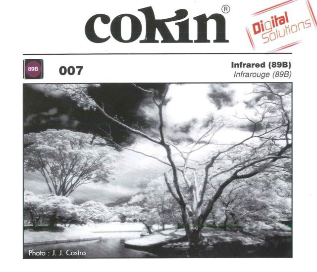 Cokin P007 Infrared 720 (89B) Filter