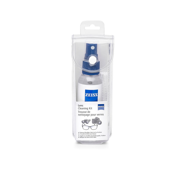 ZEISS 2OZ CLEANING KIT (CLOTH AND SPRAY)