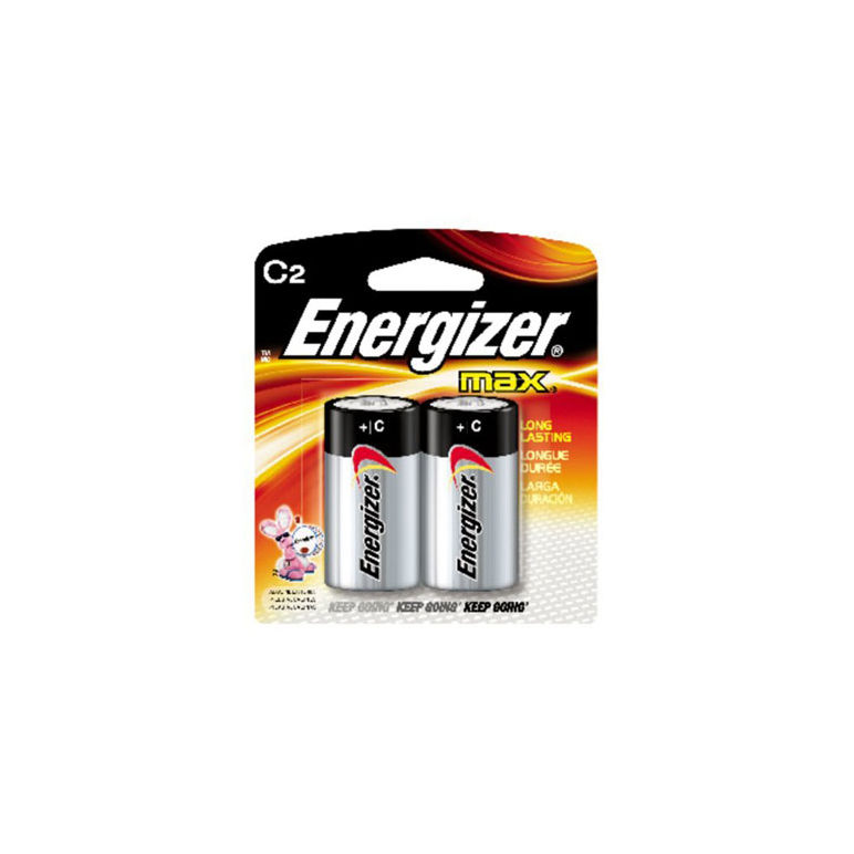 Energizer Max C-Size Battery 2Pk