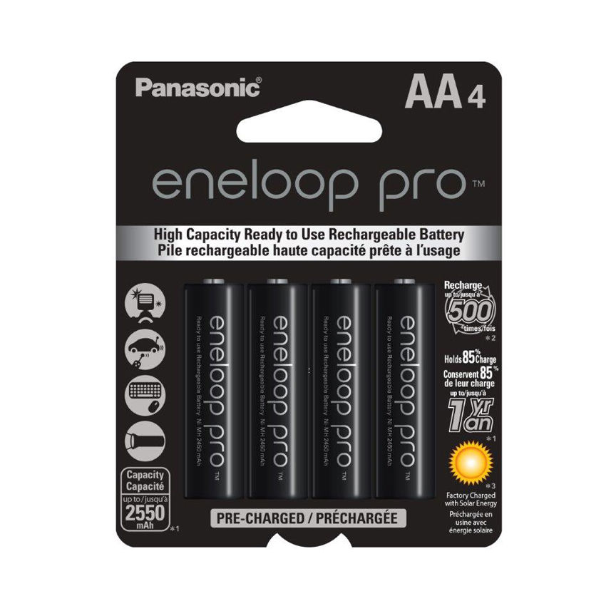 Panasonic Eneloop Pro (AA4) Pkg/4 Battery