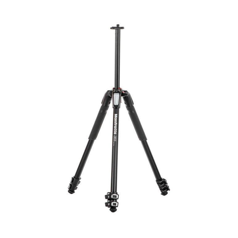 USED Manfrotto MT055XPRO3 Tripod + MVH502AH Video Head
