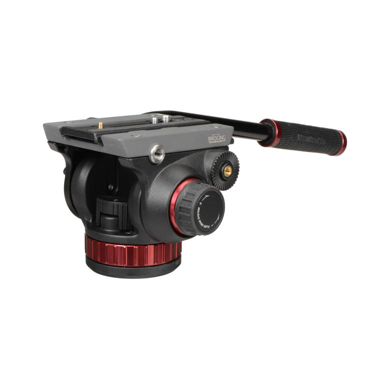 USED Manfrotto MT055XPRO3 Tripod + MVH502AH Video Head