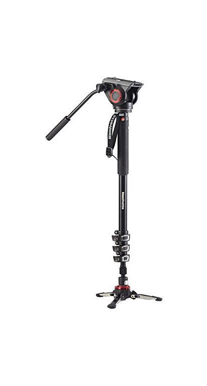 Manfrotto XPRO Video Monopod with MVH500AH