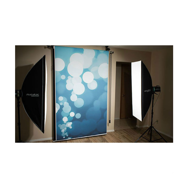 Savage 53in x 18ft D Blue Haze Printed Backdrop