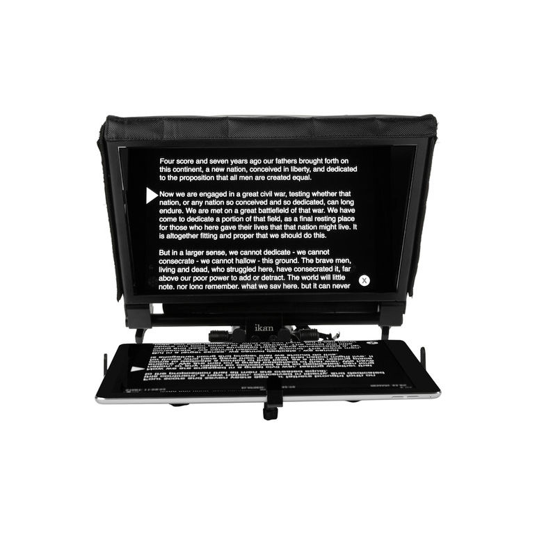 Ikan Elite Pro Tab Teleprompter with Remote