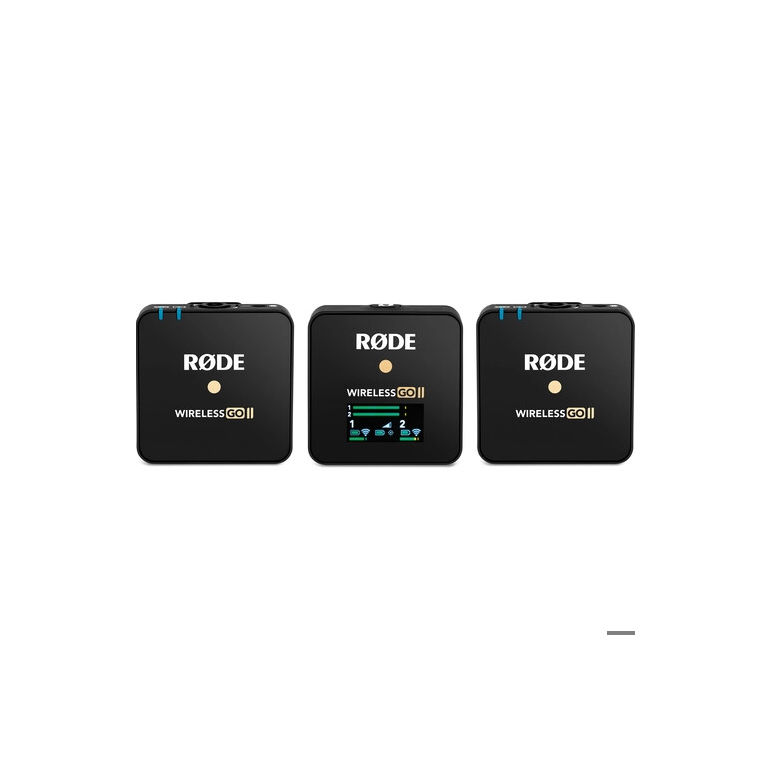 Rode Wireless GO II Dual Mic System Black