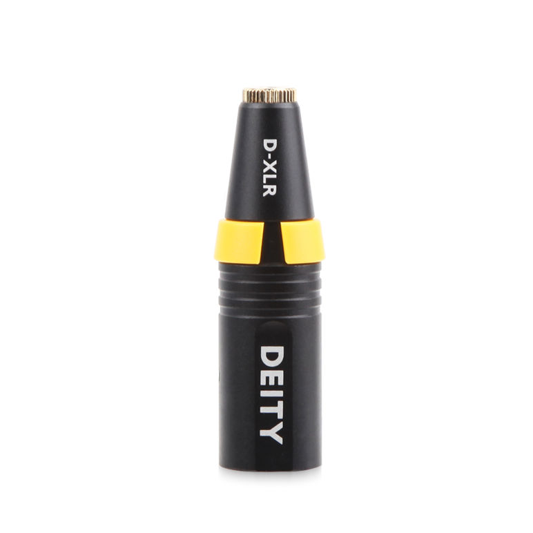 Deity D-XLR 3.5mm TRS to 3-Pin XLR Adapter