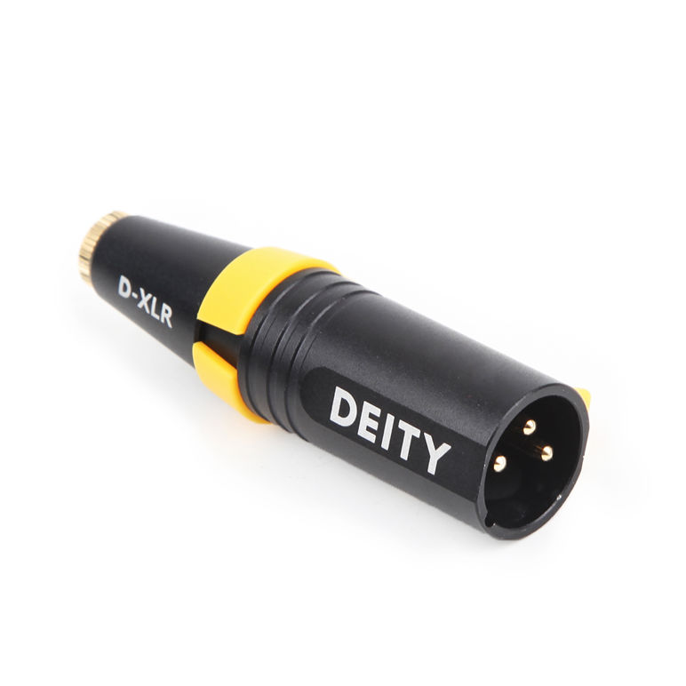 Deity D-XLR 3.5mm TRS to 3-Pin XLR Adapter