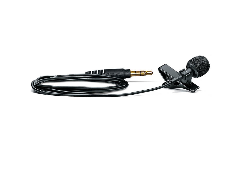 Shure MVL Lav Mic with TRRS Connector