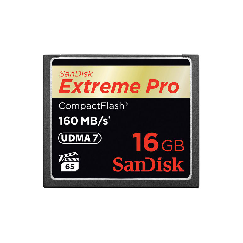 Sandisk 16GB Extreme Pro CF Card 160MB/S