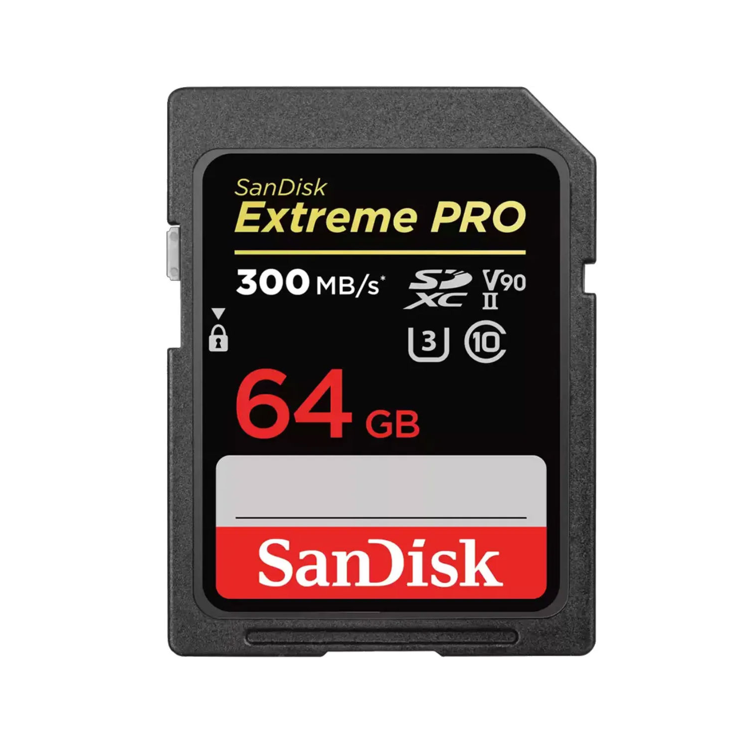 Sandisk 64GB SDHC Extreme Pro UHS-II V90