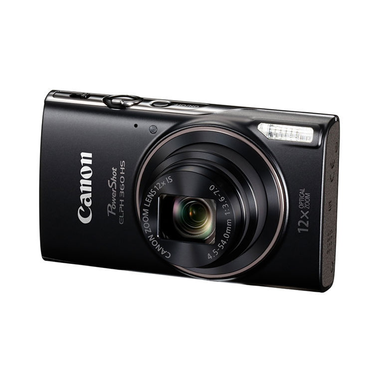 Canon PowerShot ELPH 360 HS 20.2MP 12X 3" Black