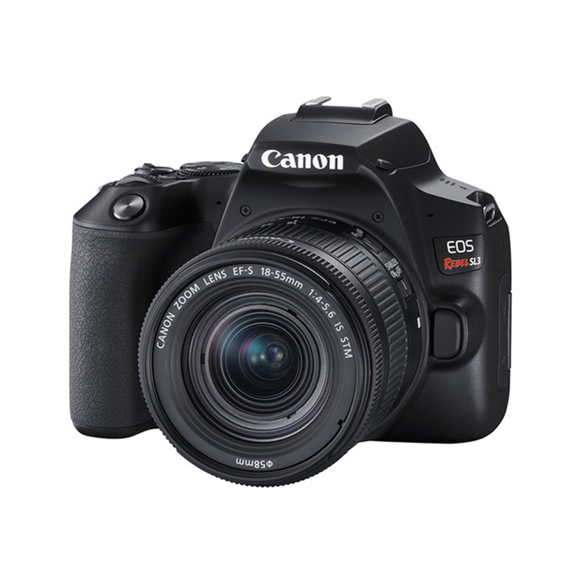 Canon EOS Rebel Sl3 with 18-55mm STM Black