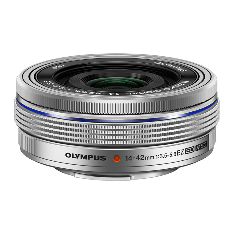 OM System 14-42mm f/3.5-5.6 EZ Lens Silver