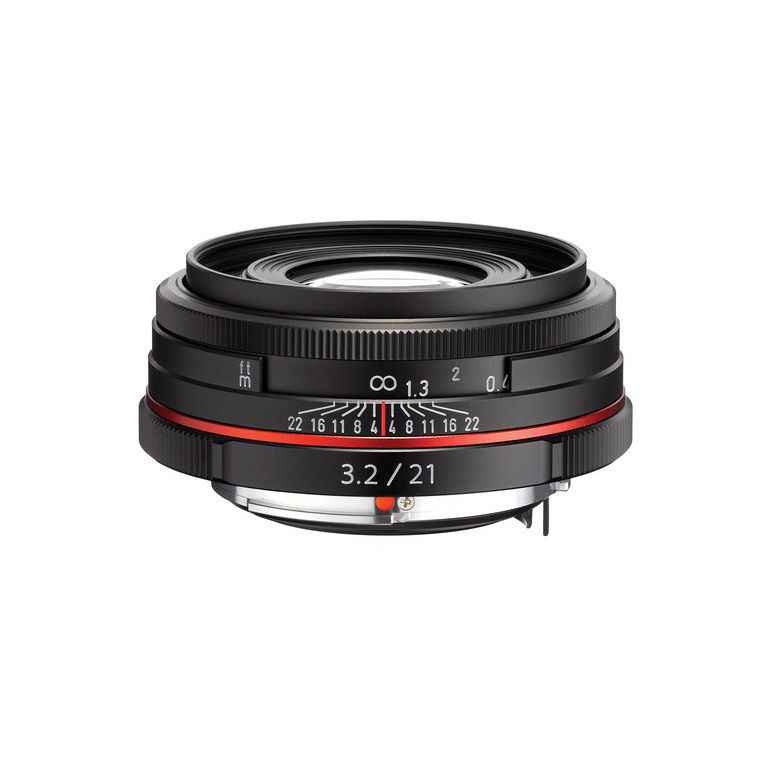 Pentax HD DA 21mm F3.2 Limited Lens Black
