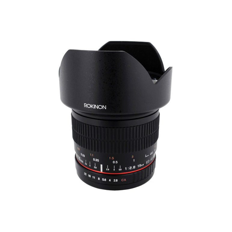Rokinon 10mm f/2.8 Lens Canon EF