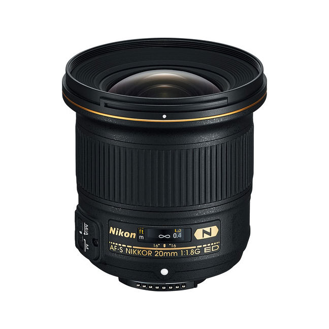 USED Nikon AF-S Nikkor 20mm f/1.8G ED Lens