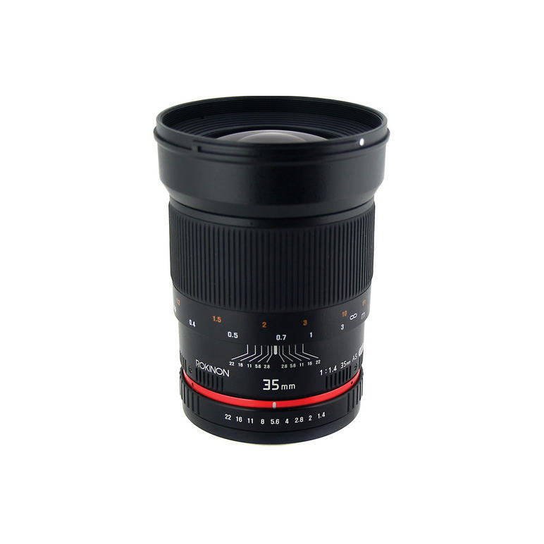 USED Rokinon 35mm f/1.4 Canon EF FF