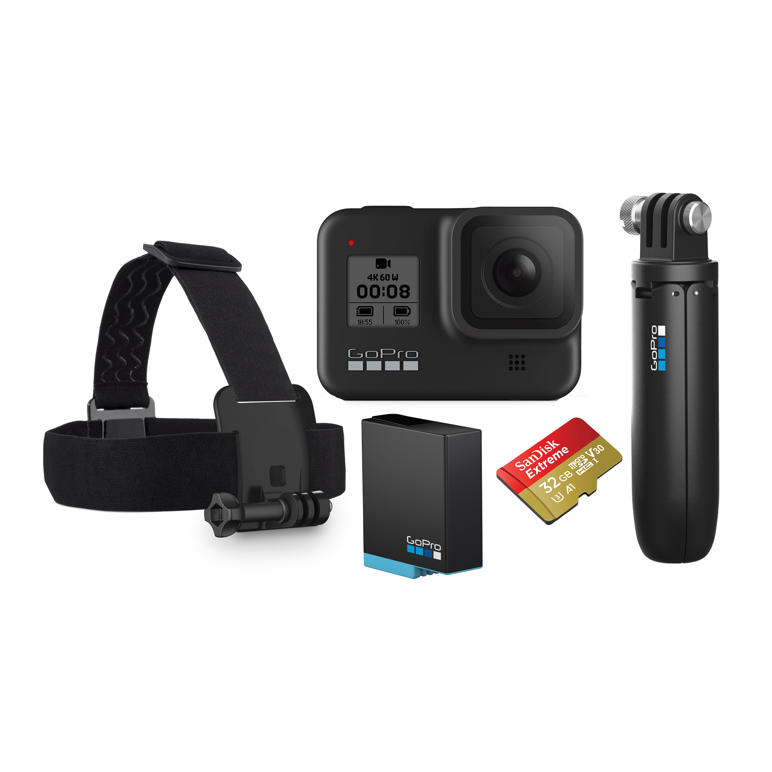 USED GoPro Hero8 POV Camera Bundle