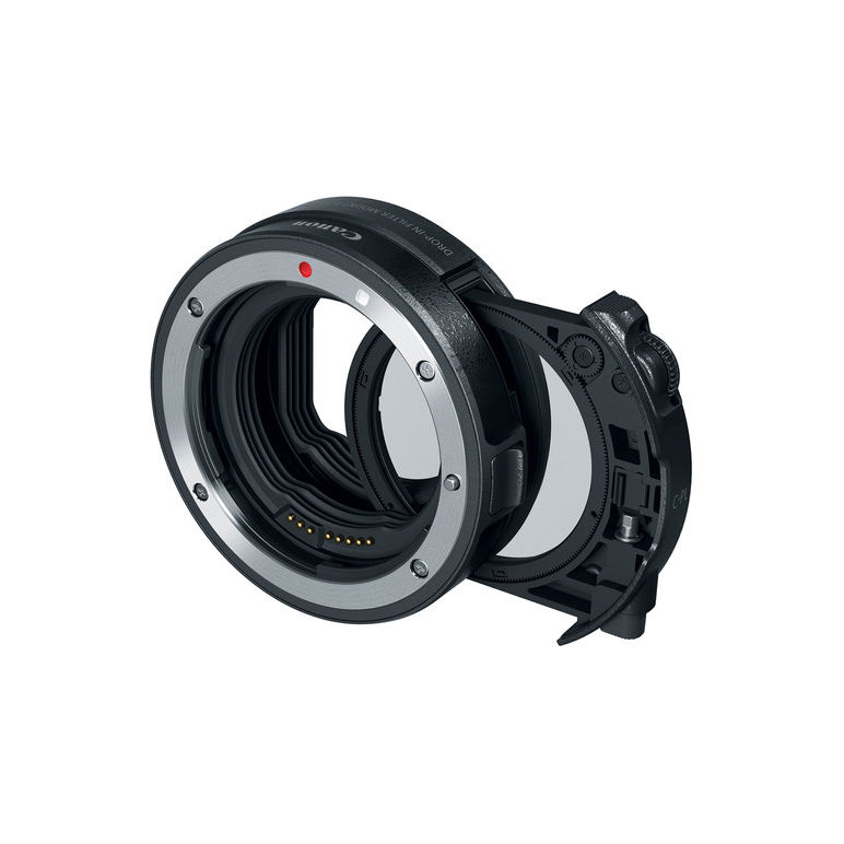 Canon R Mount Adapter with Circular Polarizer Filter