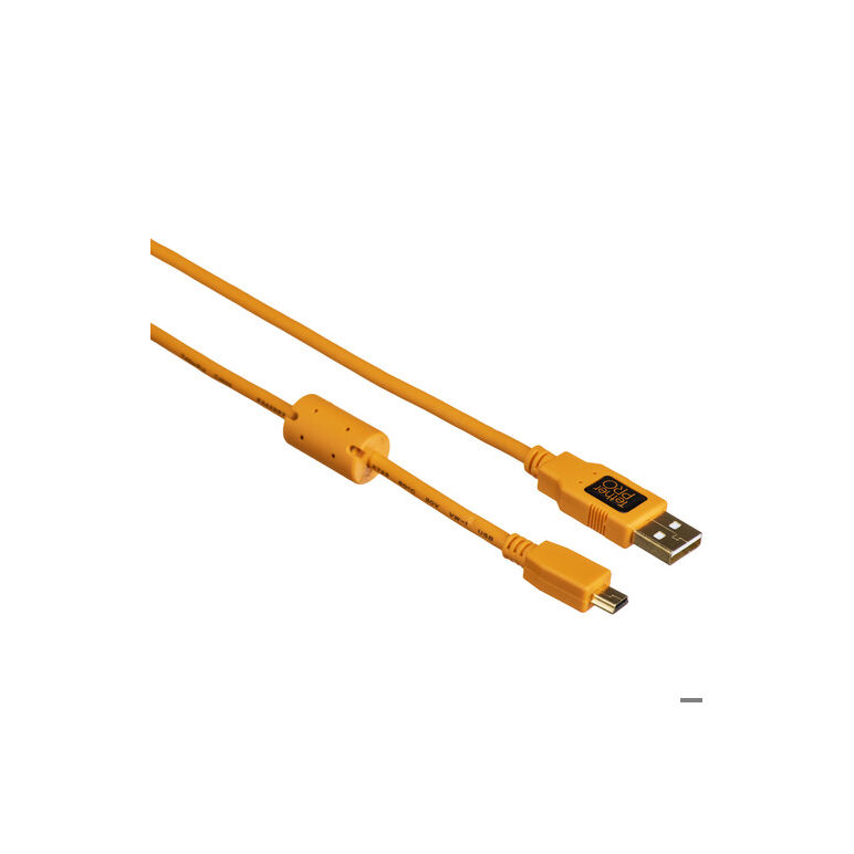 Tetherpro USB 2.0 Mini-B 5-Pin 15'