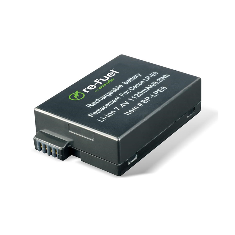 Re-Fuel Camera Battery for Canon LP-E8 Henry's