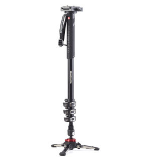 Manfrotto XPRO Video Monopod 4-Section with 577 Plate