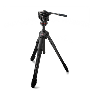 Manfrotto ONE Aluminum Hybrid Tripod w/500X Fluid Head